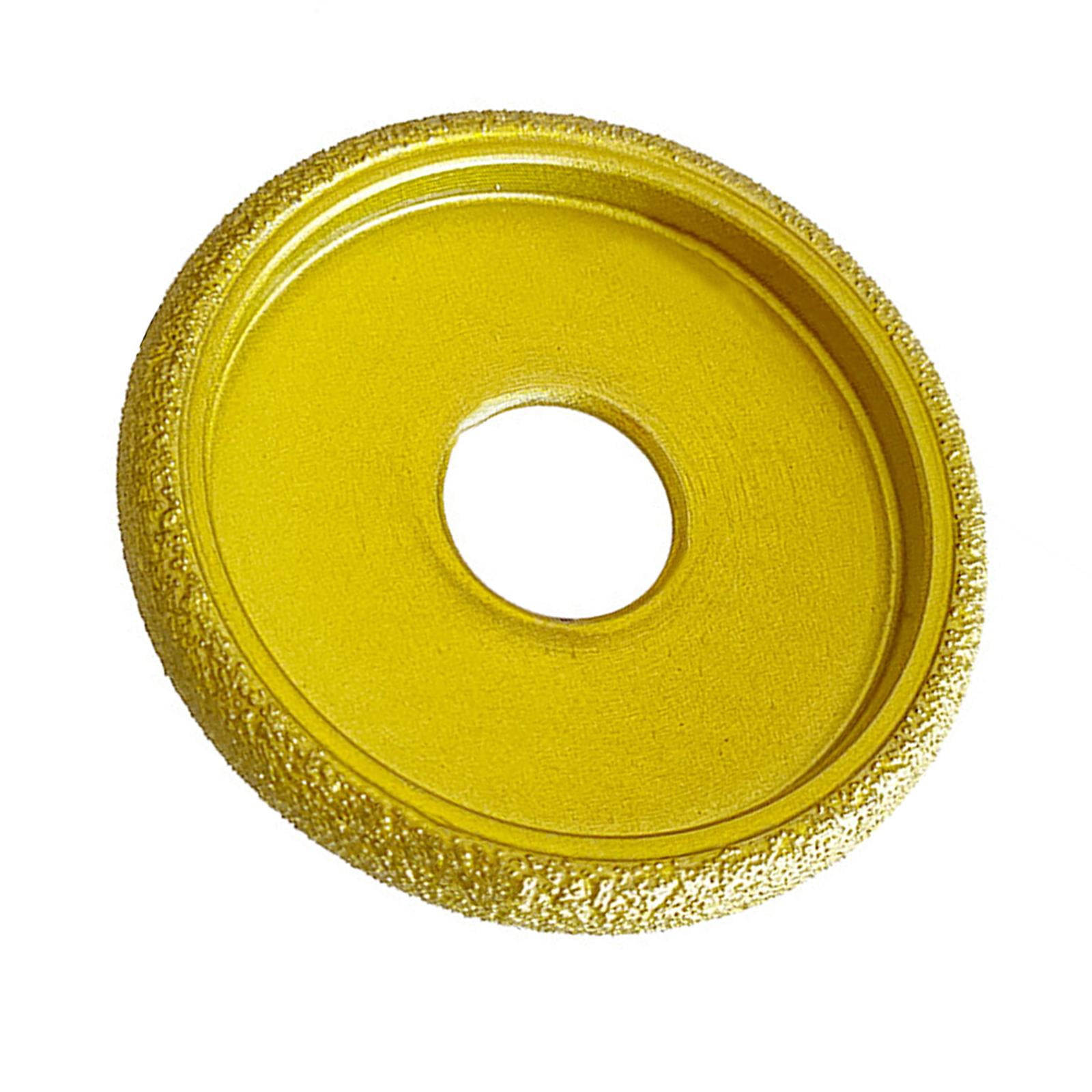 Magideal - Ruedas De Amoladora , Disco De Molienda, Disco De Lijado De De Borde Soldado Al Vacío En Seco, Amoladora De Copa De Diamante Para , 10mm