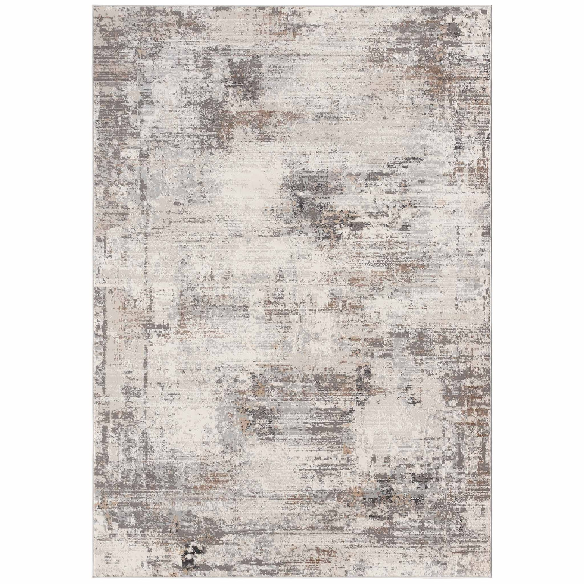 Deco2day - Alfombra Bergen G - 200 X 290 Cm - Beige / Gris / Café