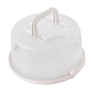 Magideal - Contenedor Para Pasteles, Bandeja Para Servir, Práctica Caja Para Cupcakes, Bandeja Para Pasteles, Contenedor De Almacenamiento Portátil Para Pasteles