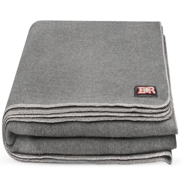 Manta de lana Ever Ready First Aid Military 95% lana gris