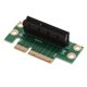 thumbnail image 4 of pci express 4x Tarjeta elevadora de 90 grados para el chasis del servidor de la computadora 1u, 4 of 5