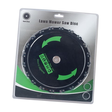 Magideal - Disco De Para Desbrozadora De Motosierra De 20 Dientes, Versátil, Negro, Resistente, Para Cortacésped, Accesorios Para Jardines Y Limpieza De