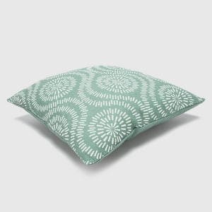 Zahr - Cojin Estampado Verde