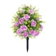 thumbnail image 4 of Rosa Artificial Con Estacas Para El Suelo, Planta Falsa Para Jardín, Fiesta En La Granja, 4 of 5