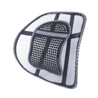 Ioensy - Soporte Lumbar Antideslizante Para La Espalda, Ideal Para El Coche, La Oficina O El Uso Diario.