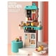 thumbnail image 5 of Set de Cocina Fashionable Kitchen para Niños con Grifo de Agua y Alimentos Térmicos – 43 Accesorios verde, 5 of 5