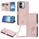 thumbnail image 1 of Funda Cartera Trébol para Xiaomi Redmi Note 17 4G con Ranuras Tarjetas y Carga Inalámbrica Rosa, 1 of 6