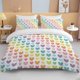 thumbnail image 1 of Purple Unicorn Full Bedding Set for Kids Boys Girls Glitter Galaxy Unicorn Duvet Cover 3 Piece Space Unicorn Comforter Cover, 1 of 5