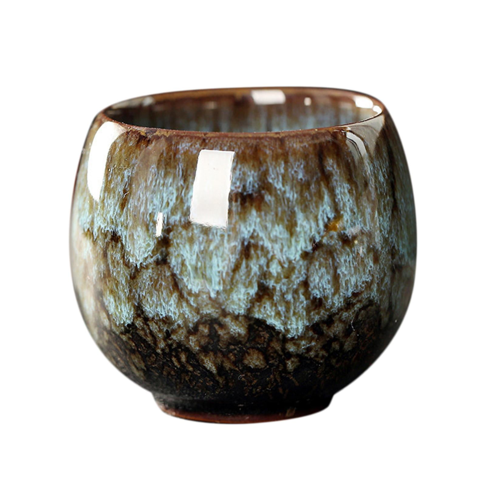 Bothyi - Taza Japonesa Hecha A Mano, Taza Para Beber Para Adultos, Hombres, Mujeres, Té Verde H