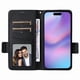 thumbnail image 4 of Funda Cartera para iPhone Air Tapa Flip con Ranuras y Soporte Negro, 4 of 5