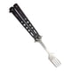thumbnail image 3 of Tenedor De Mariposa, Cuchara De Camping, Cuchara De Mariposa De Metal Para Barbacoa, Senderismo, Cocina, 3 of 5