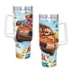 thumbnail image 4 of Los Mitchell contra las Máquinas Vaso aislado de acero inoxidable con asa, diseño temático, regalo para familia, amigos y fans; incluye pajita y encaja en el portavasos estándar, 40 oz, 4 of 6