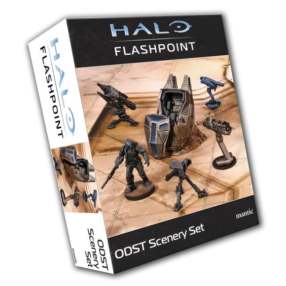 Juego de mesa mantic Halo: Flashpoint – Set de escenografía ODST