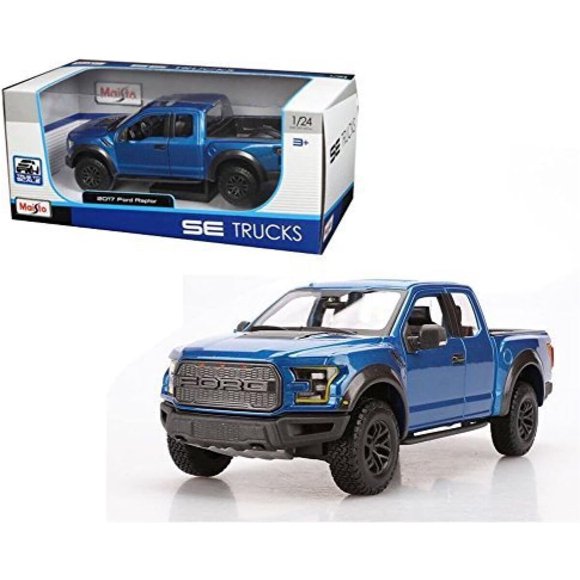 Miniatura Maisto Ford 2017 Escala 1:24 Metal Azul