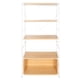 thumbnail image 1 of Repisa O Librero Bruno 4R Con Gabinete, 1 of 3