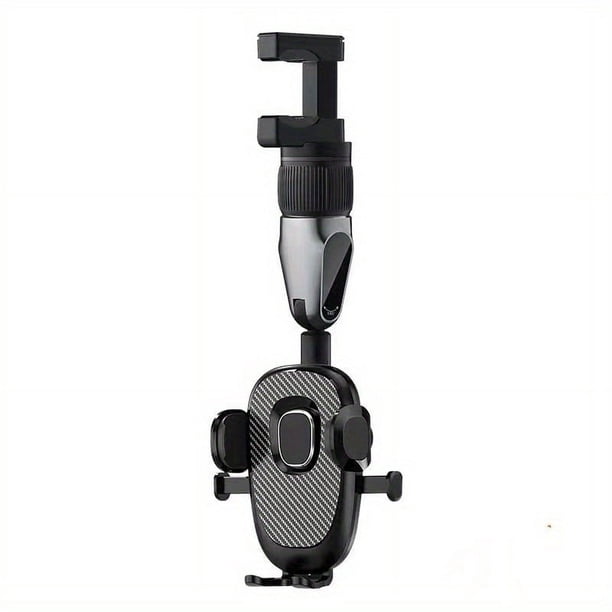 Universal Car Phone Holder - Securely Mount Your Phone on the Rearview Mirror for Safe Driving