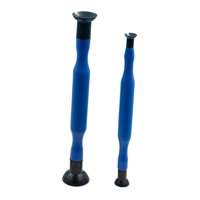 Magideal - 2 Herramientas Manuales Para Lapear Válvulas, Ventosas Que Ahorran Trabajo En La Reparación De Automóviles, Varilla De Pulido Manual Para Accesorios D Azul