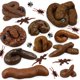 thumbnail image 1 of Juguete para excrementos falsos PPXMEEUDC de diferentes formas con insectos, broma, 1 of 8