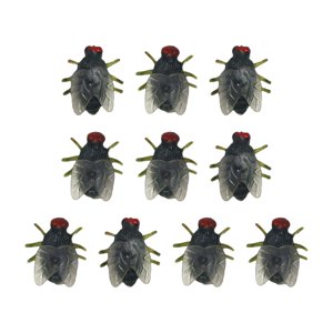 Bothyi - Simulación De Moscas, Accesorios De Insectos Para El Día De Los Inocentes, Juguete De Broma, Accesorios De Juguete Grandes