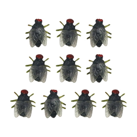 Bothyi - Simulación De Moscas, Accesorios De Insectos Para El Día De Los Inocentes, Juguete De Broma, Accesorios De Juguete Grandes
