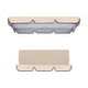 thumbnail image 5 of Columpio Toldo Columpio de jardín Cubierta de la silla Cubierta superior del porche Cubiertas de muebles de jardín al aire prueba de polvo Lav , beige, 5 of 5