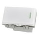 thumbnail image 2 of Pack 5 Modulo Interruptor 9/12 10A 250V Blanco, 2 of 4