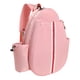 thumbnail image 4 of Bolsa de tenis mochila portátil con cremallera suave para exteriores equipos de deportes al aire libre adultos multifuncionales gran capacidad bádmint Rosa, 4 of 5