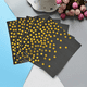 thumbnail image 3 of Paquete de 100 servilletas de cóctel - Servilletas de papel de lujo de 3 capas para fiestas - Servilletas desechables para bebidas y bodas, 3 of 5