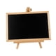 thumbnail image 1 of Pizarra De Madera Pequeña Con Soporte Para Bodas Y Eventos, Multiusos, Color Negro, 1 of 5