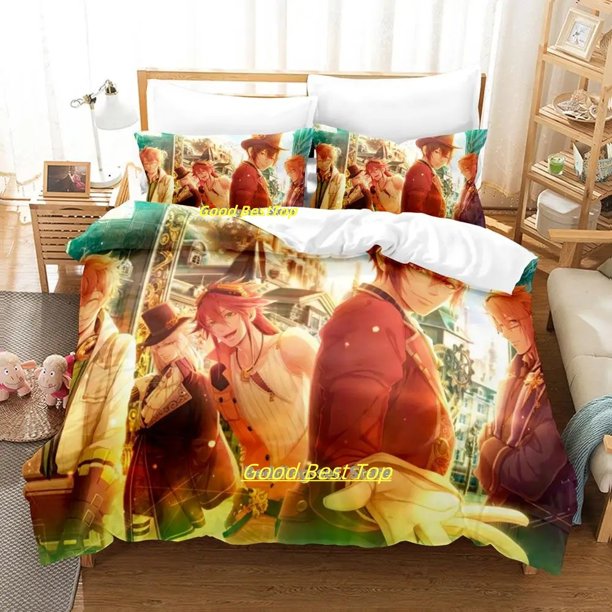 Code Realize Guardian of Rebirth Bedding SetAnime three-piece set Adult Kid Bedroom Duvetcover Sets Kawaii