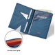 thumbnail image 4 of Billetera de Viaje Allett RFID de Nylon Azul Índigo 13,6 cm, 4 of 4