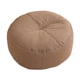 thumbnail image 2 of Almohada Redonda Para El Suelo, Almohada De Meditación Para Adultos, Silla Para Niños, Estudio, Marrón, 2 of 5