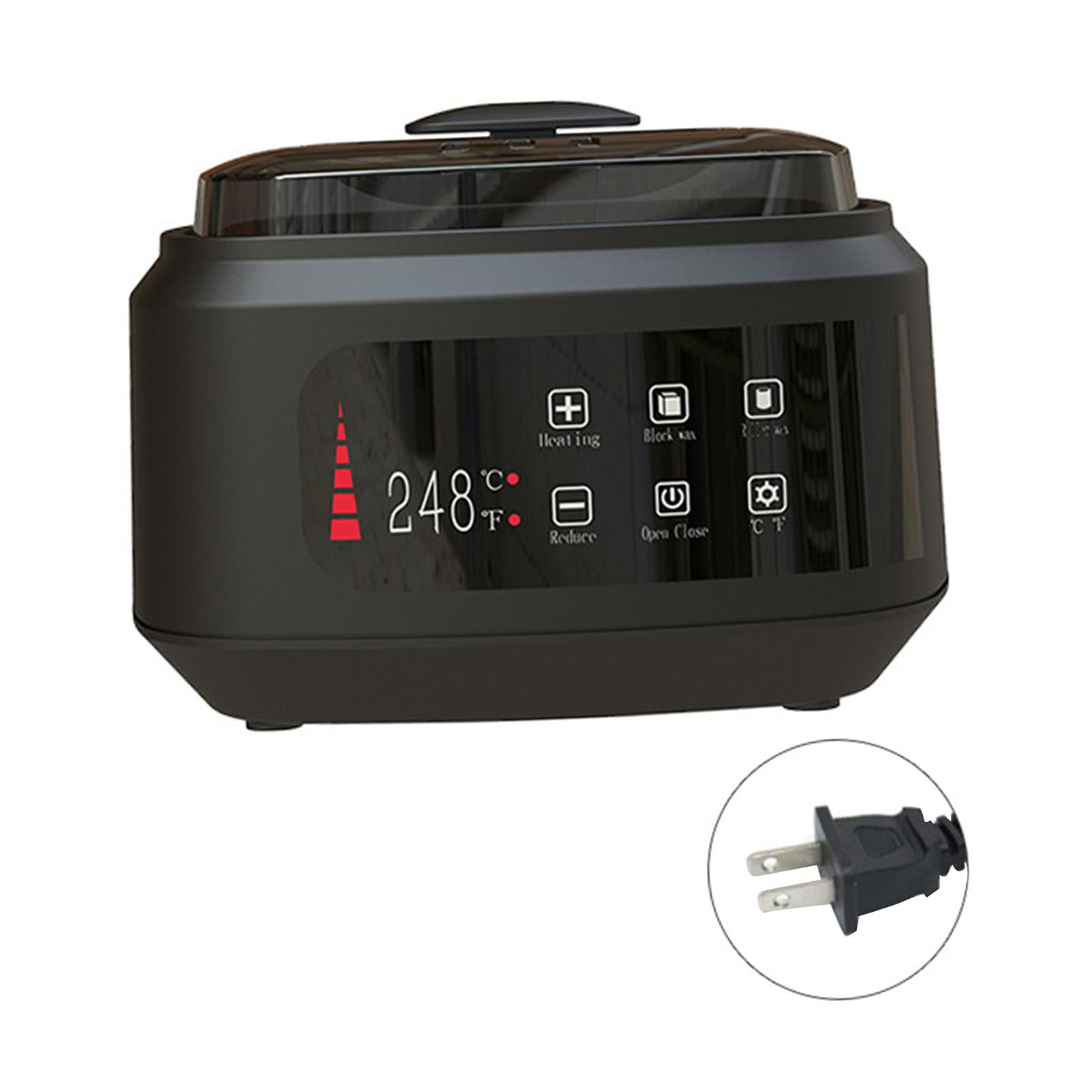 Ioensy - Calentador De Cera Eléctrico, Práctico Depilador Para Salón De Belleza, Spa En Casa, Color Negro