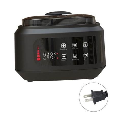 Ioensy - Calentador De Cera Eléctrico, Práctico Depilador Para Salón De Belleza, Spa En Casa, Color Negro