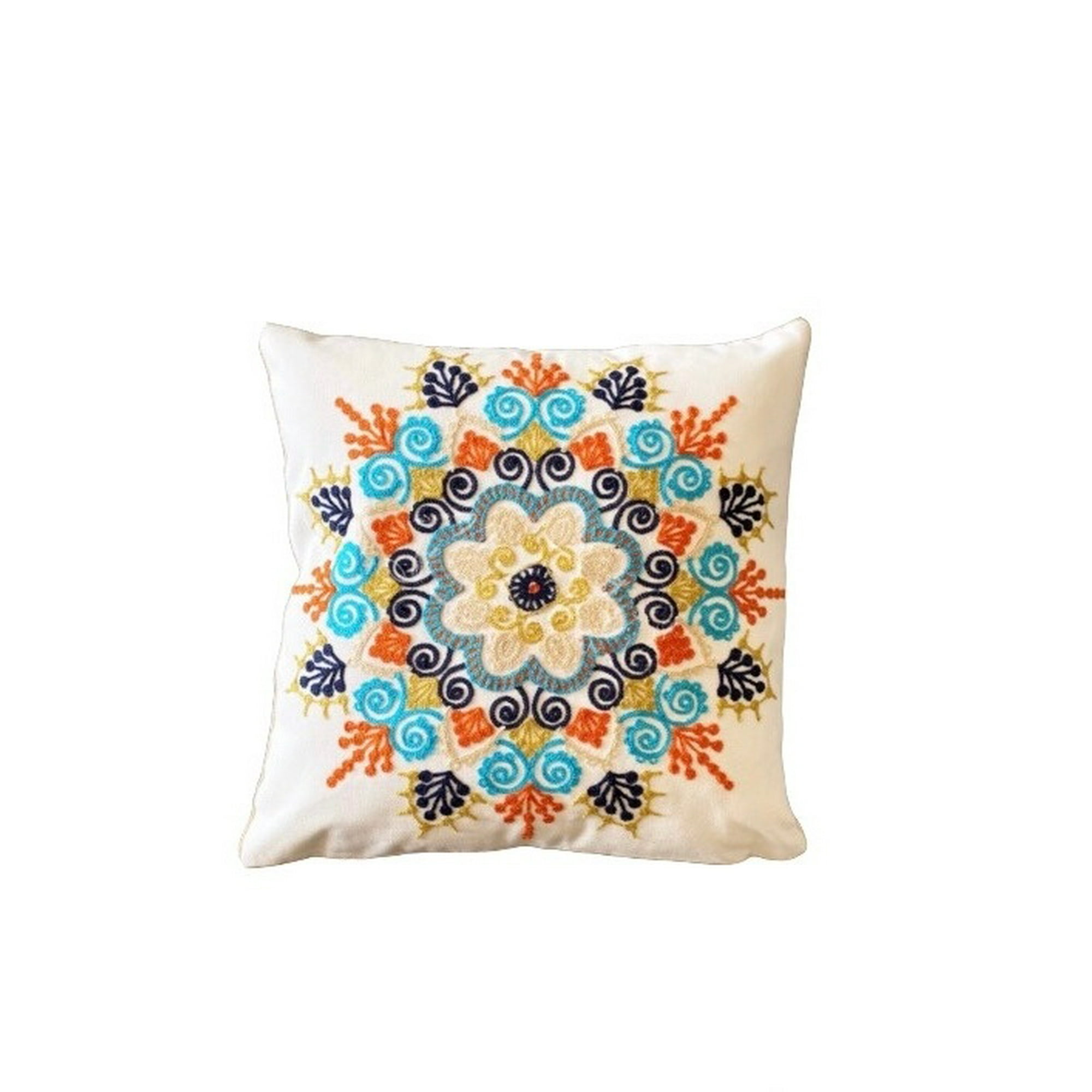Homestore - Funda Cojín Bordada 45x45 Cm Mandala