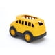 thumbnail image 3 of Autobús escolar de juguete, juguetes verdes, amarillos, hechos de plástico reciclado, 3 of 5