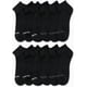 thumbnail image 3 of Calcetines Reebok Quarter para hombre, paquete de 12, tallas 6-12.5, todos negros, 3 of 7