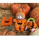 thumbnail image 2 of Sonajero de peluche para Halloween, bebé, 23 cm, con linterna bordada, 2 of 4