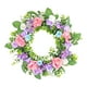 thumbnail image 1 of Corona De Rosas Para Puerta Delantera, Corona De Primavera, Corona De Flores Para Ventana, Patio, Festival, 1 of 3