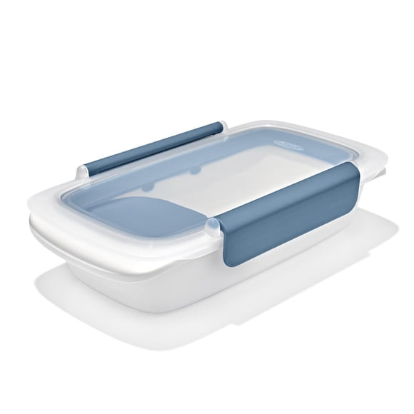 Recipiente para aperitivos y salsas OXO Good Grips Prep & Go, 0,4 L, a prueba de fugas