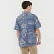 thumbnail image 2 of Guayabera Hombre Viscosa Lino Azul Corona, 2 of 5