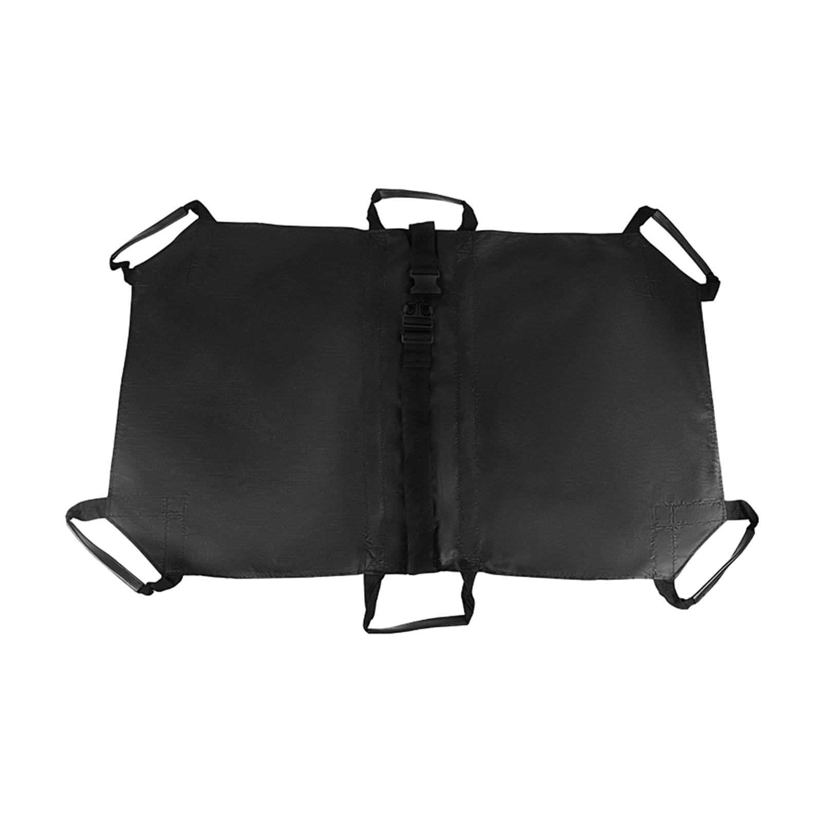 Ioensy - Camilla De Transporte Para Mascotas, Portátil, Para Emergencias, Para Rescate De Animales, Para Transportar Animales, Color Negro