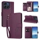 thumbnail image 2 of Funda Cartera Trébol para Motorola Moto G56 con Ranuras Tarjetas y Carga Inalámbrica Violeta, 2 of 6