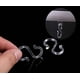 thumbnail image 3 of Punch Bowl, ganchos en forma de S, COLIBYU, 24 unidades, 4,3 cm, plástico transparente, 3 of 3