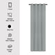 thumbnail image 3 of Cortina Black Out con Ojales 140x220 cm Gris, 3 of 6