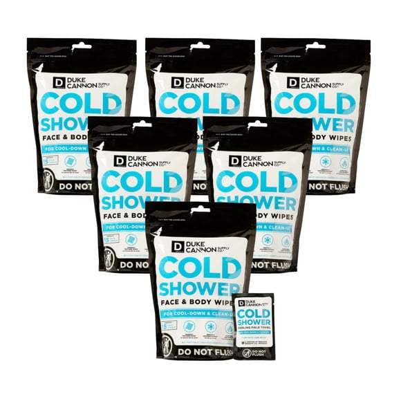 Toallitas refrescantes Duke Cannon 15 unidades, pack de 6