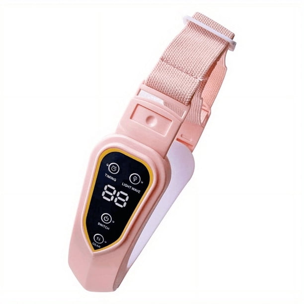 LED Photon Care Facial Tightening Vibration Massager - Double Chin V Face Shaped Cheek Lift Belt Machine for Facial Lifting and Toning