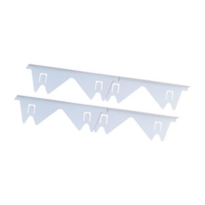 Magideal - Espacios Para Cubrir Estufas, Relleno Lateral Del Horno, Espacios Para Rellenar, Espacios Fáciles De Instalar Entre La Cubierta De Relleno De La Cocin Blanco