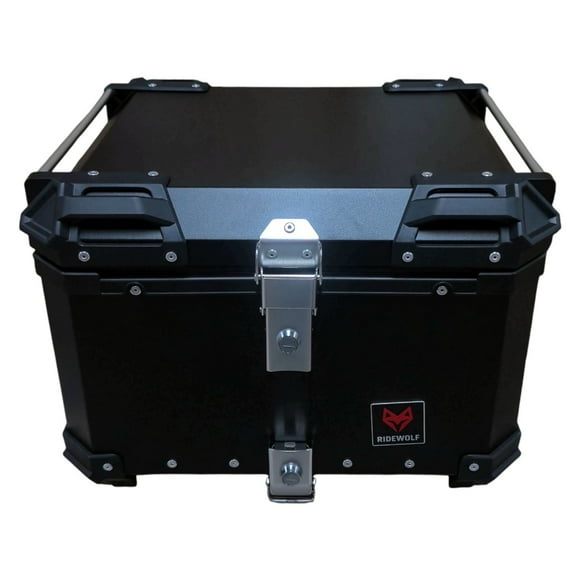 Baúl Top Case para motocicleta 55L Negro RIDEWOLF 0712-55