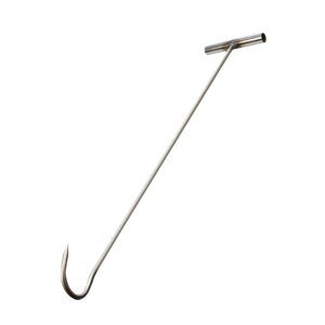 Bothyi - Gancho Para Carne, Gancho Rígido Para Herramientas De Cocina, Tapas De Alcantarilla Para Chefs, Gancho Para Cubierta De Drenaje De 80Cm